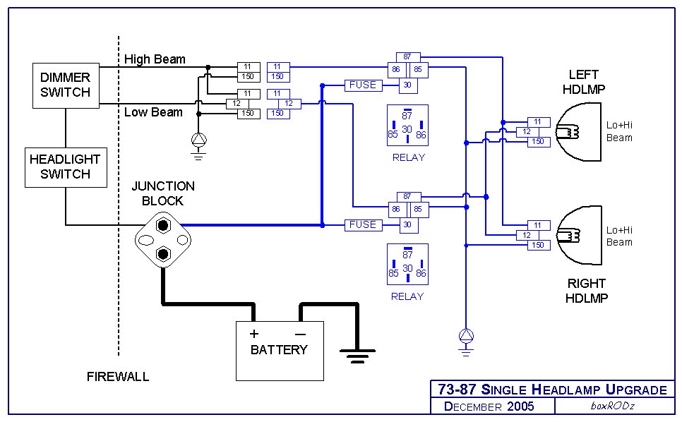 350Z Headlight Wiring Diagram from www.73-87.com