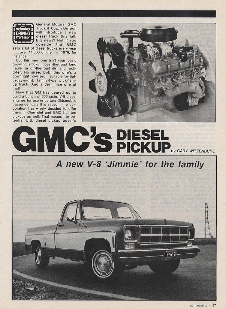 gmc diesel figure